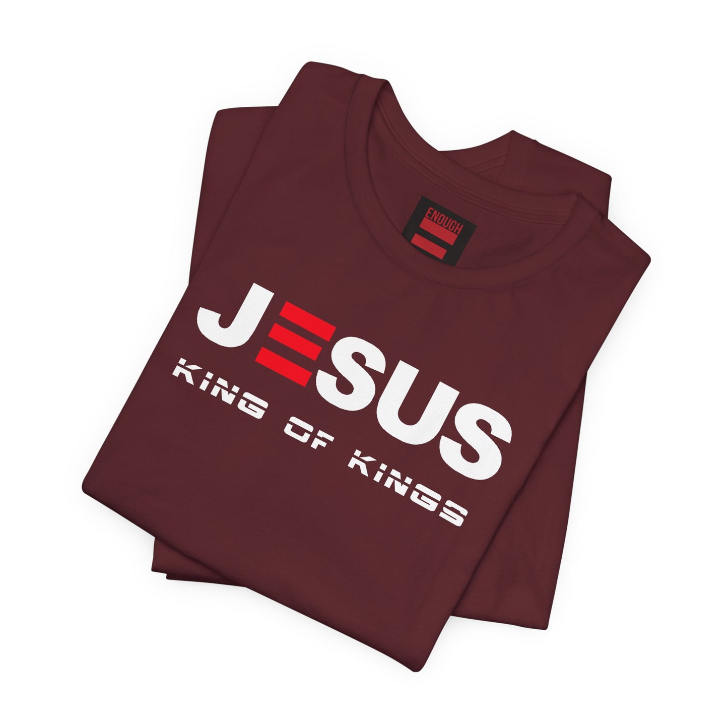 JESUS KING of KINGS FAITH-INSPIRED T-SHIRT - CHRISTIAN APPAREL CASUAL FAITH WEAR