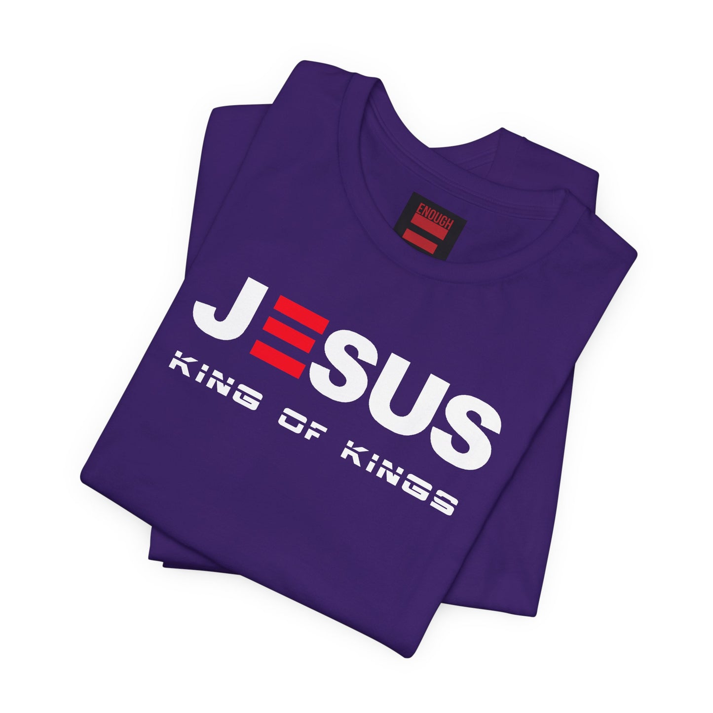 JESUS KING of KINGS FAITH-INSPIRED T-SHIRT - CHRISTIAN APPAREL CASUAL FAITH WEAR