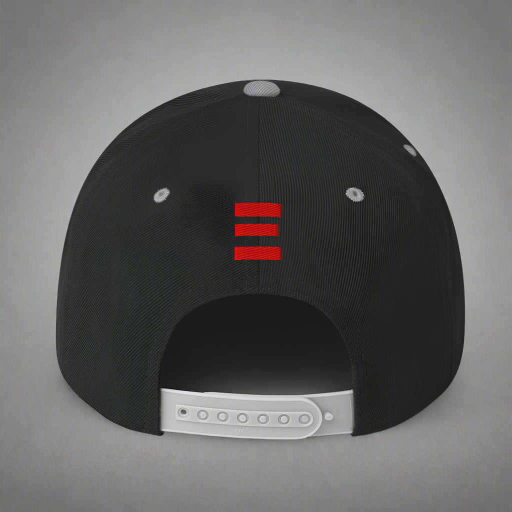 blessed and highly favored classic-snapback-black-silver-back