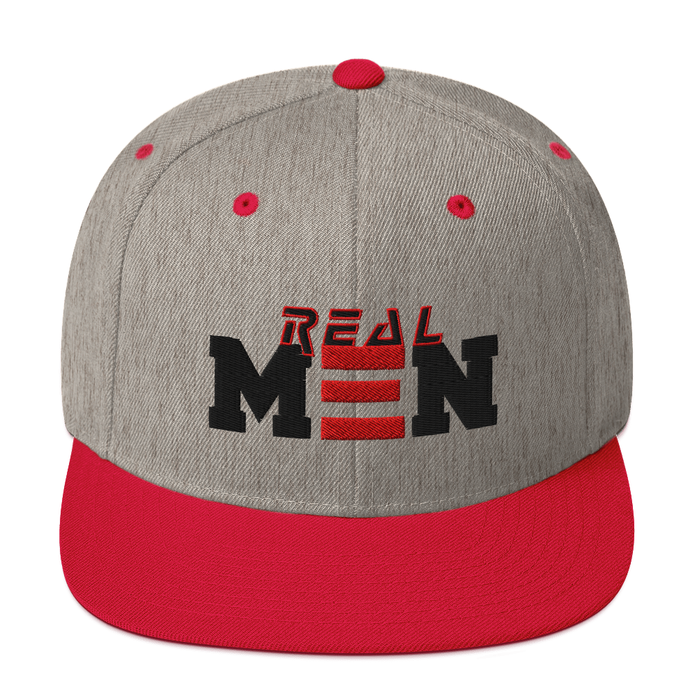 REAL MEN SNAPBACK HATS