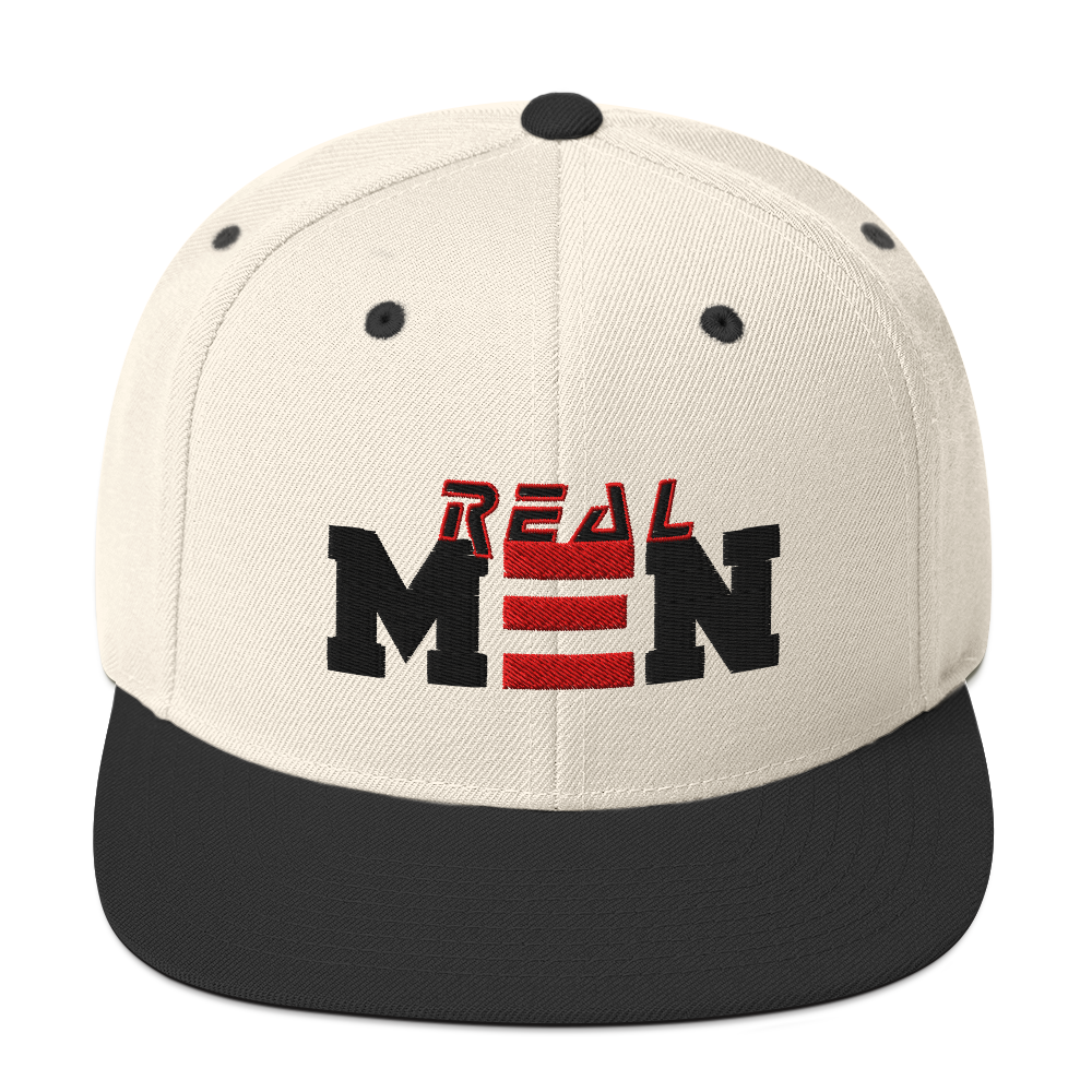 REAL MEN SNAPBACK HATS