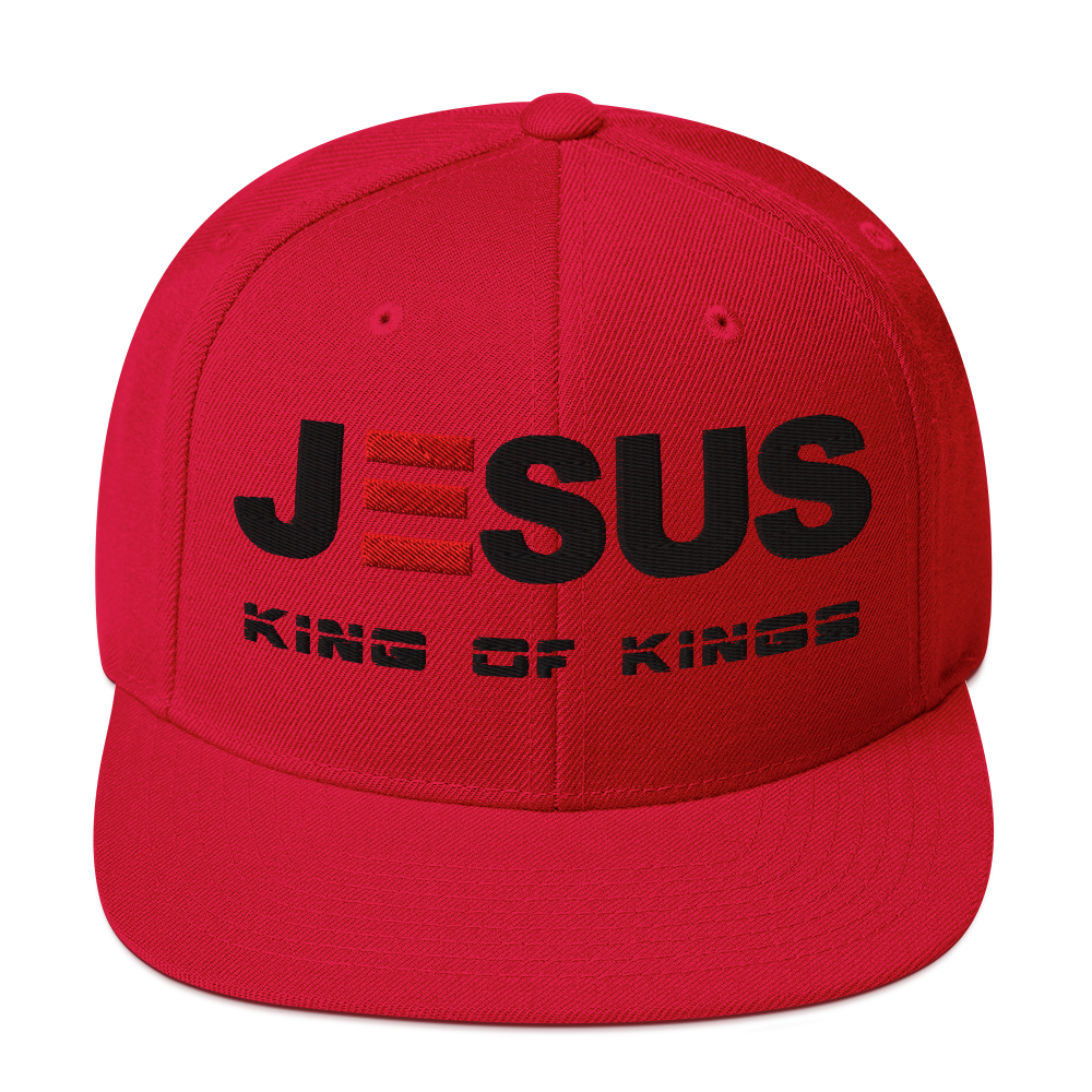 JESUS KING of KINGS SNAPBACK HAT
