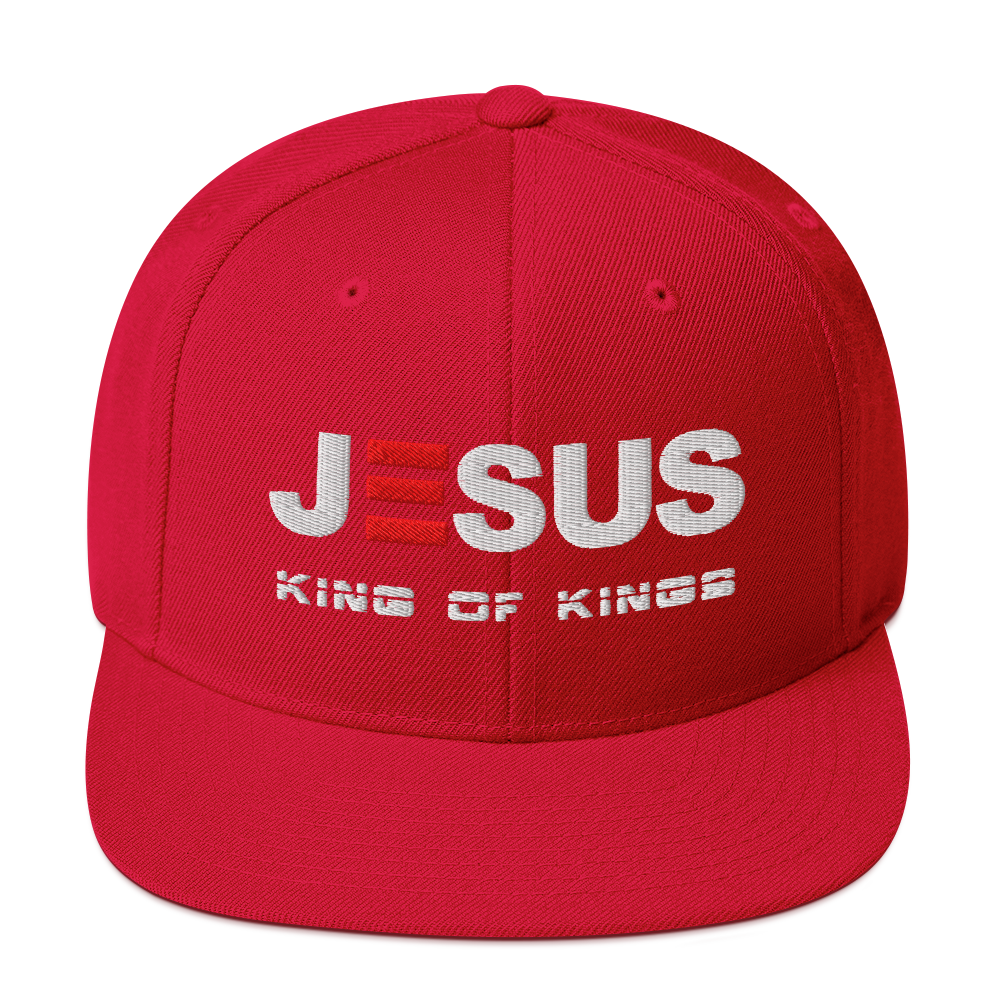 JESUS KING of KINGS SNAPBACK HAT