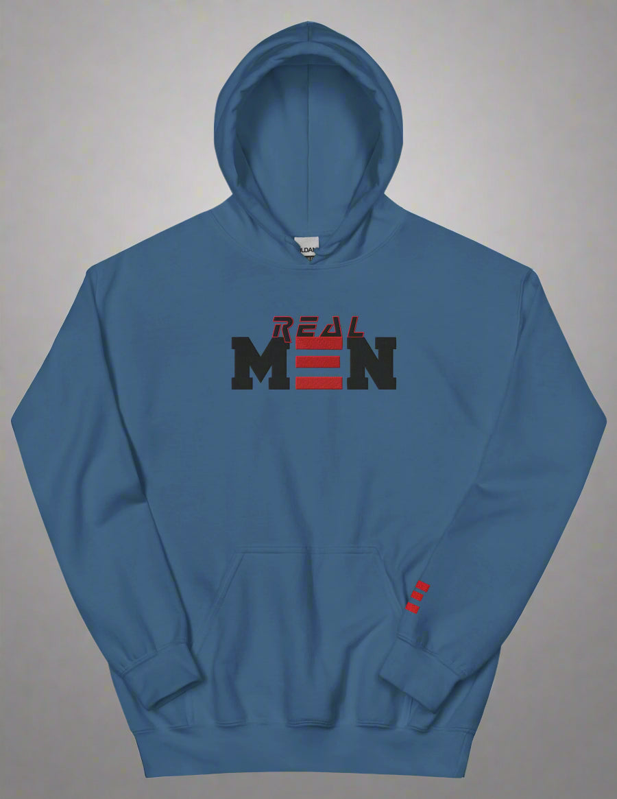 Indigo Hoodie Real Men