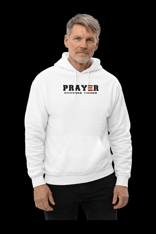 PRAYER CHANGES THINGS UNISEX HOODIE - ES Christian Wear
