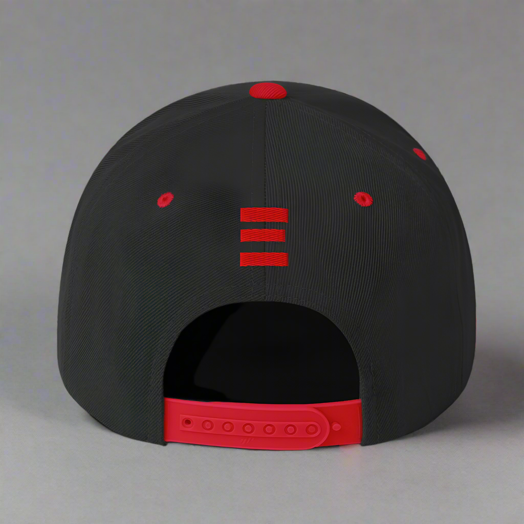 prayer changes things classic-snapback-black-red-back