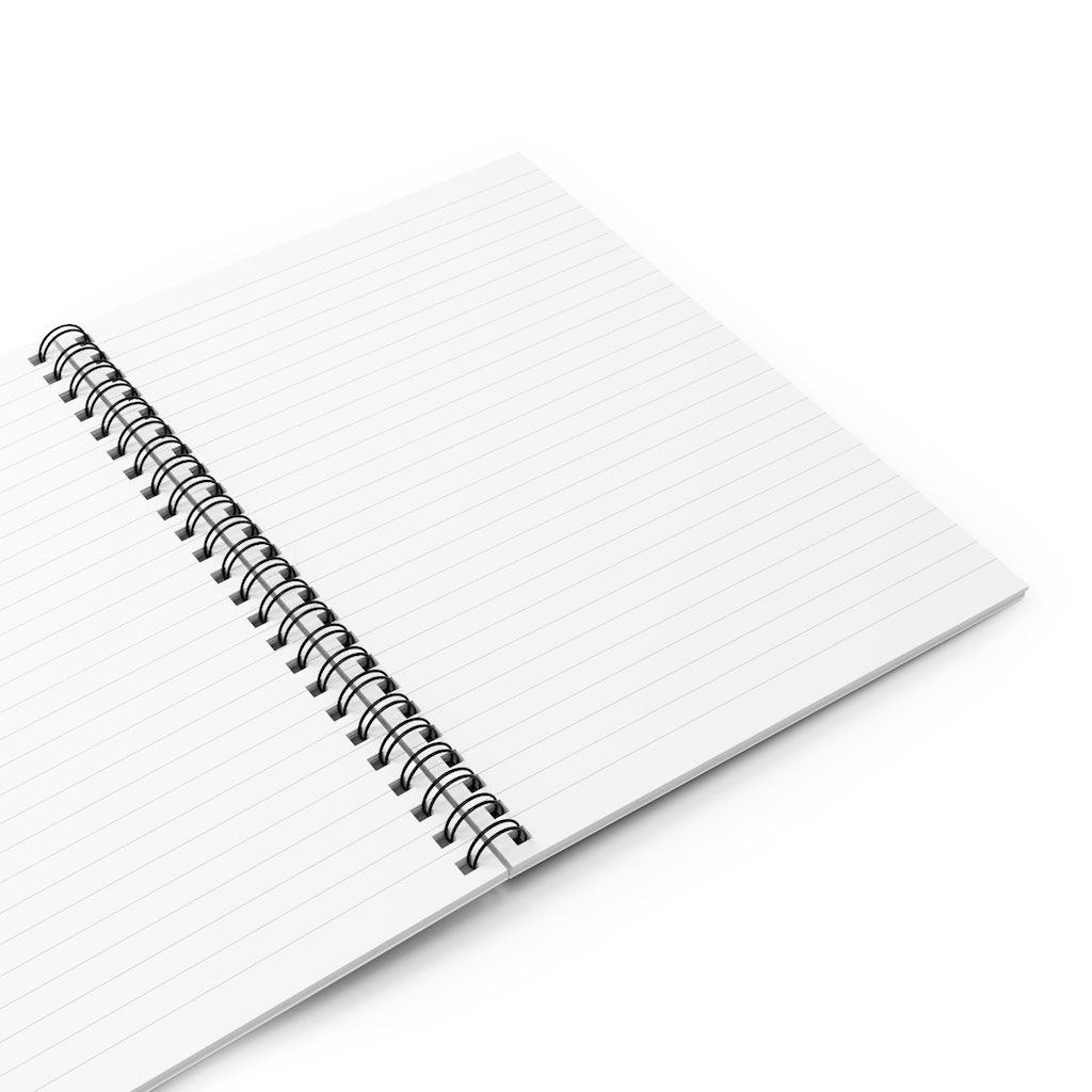 Love Jesus Forgiveness Spiral Spiritual Notebook - Ruled Line - EnoughSaid