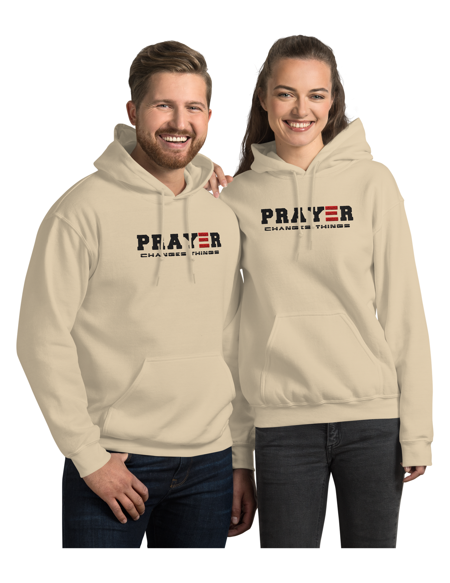 PRAYER CHANGES THINGS UNISEX HOODIE
