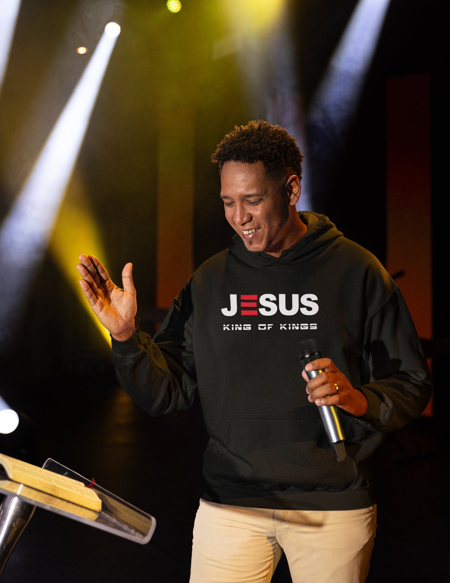 JESUS KING of KINGS UNISEX HOODIE
