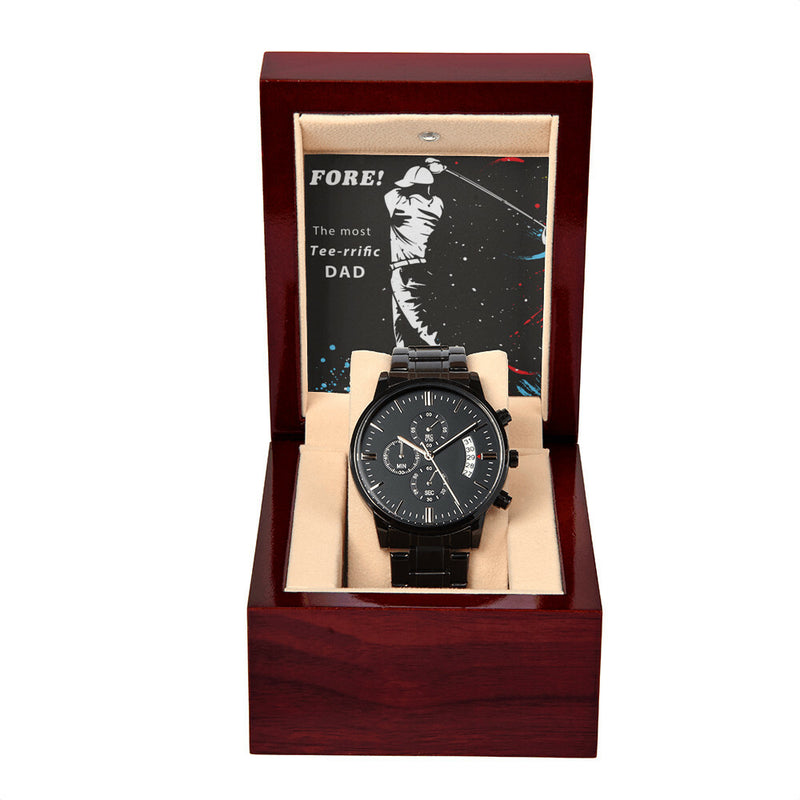 FORE...The Most Tee-rrific Dad GOLF Watch