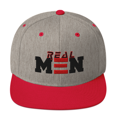 REAL MEN SNAPBACK HATS
