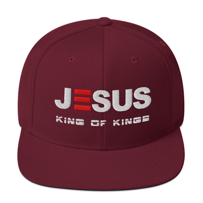 JESUS KING of KINGS SNAPBACK HAT