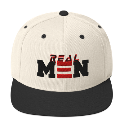 REAL MEN SNAPBACK HATS