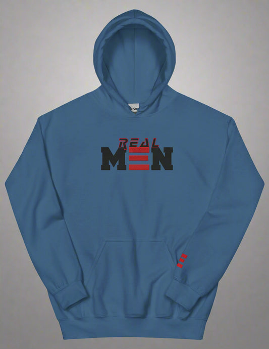 Indigo Hoodie Real Men