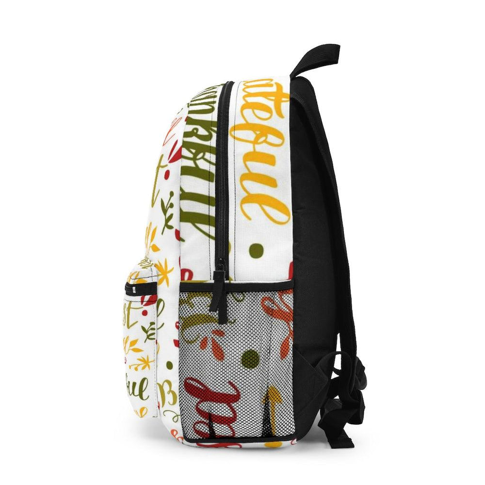 Thankful & Grateful Backpack - EnoughSaid