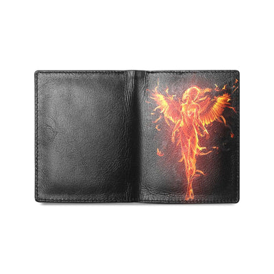 Fire Angel Men's Leather Wallet - EnoughSaid