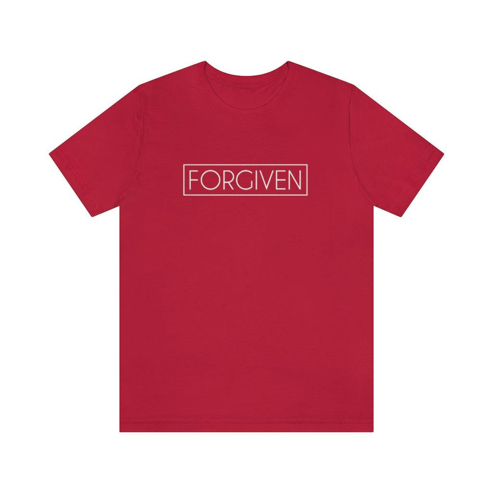 Forgiven Unisex Jersey Short Sleeve Tee - EnoughSaid