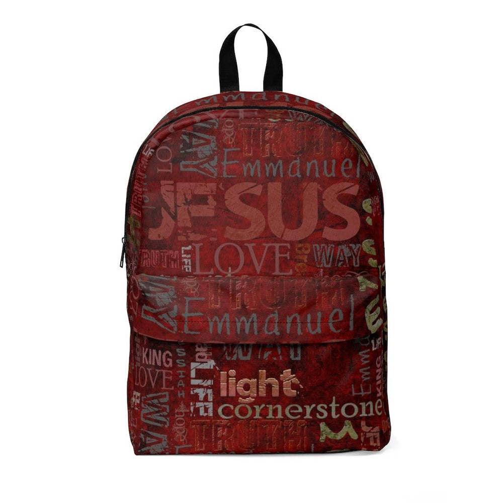 Jesus Inspirational Unisex Classic Backpack - EnoughSaid