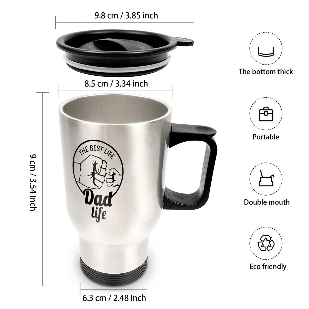Dad Life Travel Mug - EnoughSaid