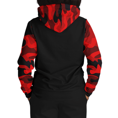 Love Over Hate Camouflage Fashion Hoodie - EnoughSaid