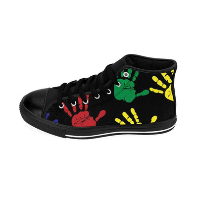 Hand Painted Women's Classic Sneakers - EnoughSaid