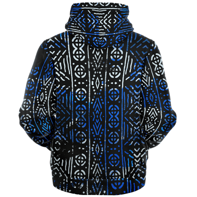 BBW African Design Micro Fleece Hoodie - EnoughSaid