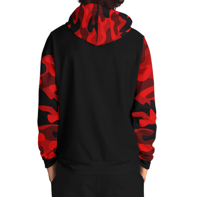 Love Over Hate Camouflage Fashion Hoodie - EnoughSaid