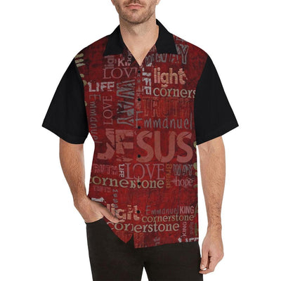 My Jesus Hawaiin Shirt Hawaiian Shirt (Model T58) - EnoughSaid