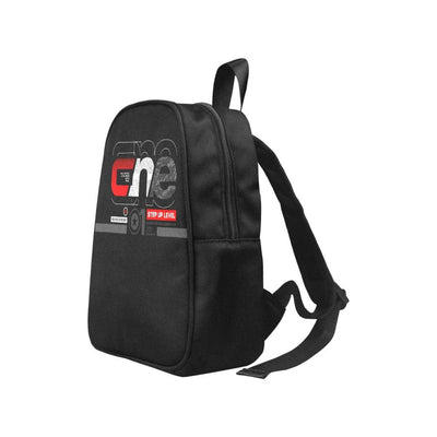 One Set Up Level Fabric School Backpack(Small) - EnoughSaid
