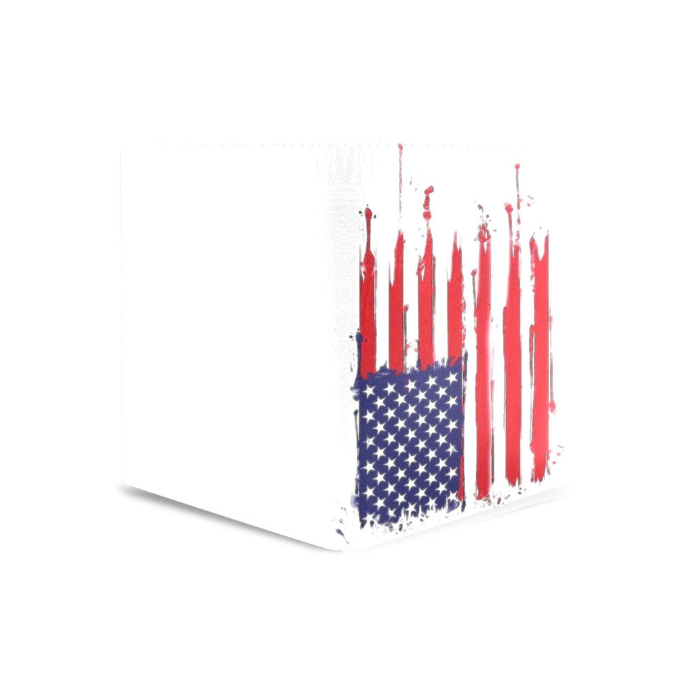 American Flag Men's Leather Wallet - EnoughSaid