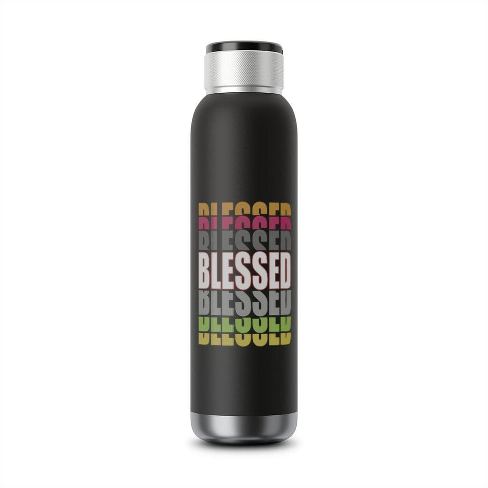 Blessed Soundwave Copper Vacuum Audio Bottle 22oz - EnoughSaid