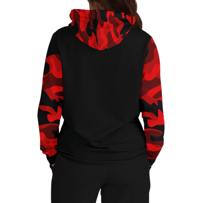 Love Over Hate Camouflage Fashion Hoodie - EnoughSaid