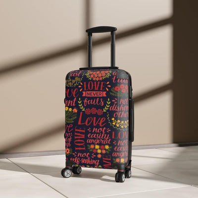 Love Cabin Suitcase - EnoughSaid