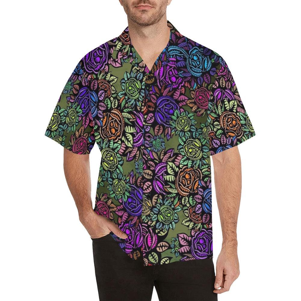 Flower Up Hawaiian Shirt Hawaiian Shirt (Model T58) - EnoughSaid