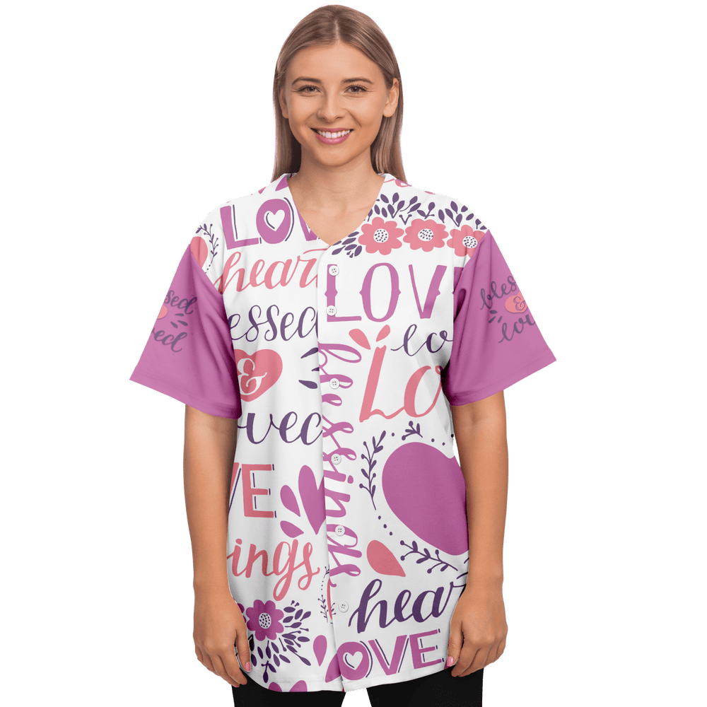 Blessing and Love Baseball Jersey - EnoughSaid