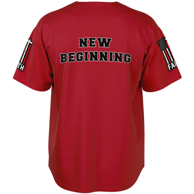 New Beginning Baseball Jersey - EnoughSaid