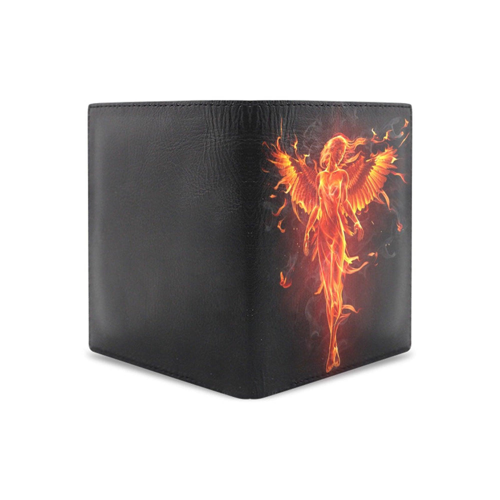 Fire Angel Men's Leather Wallet - EnoughSaid