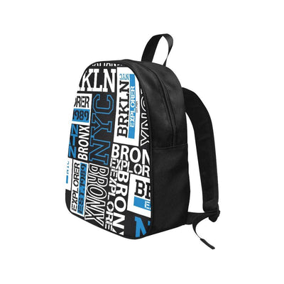 New York Fabric School Backpack (Medium) - EnoughSaid