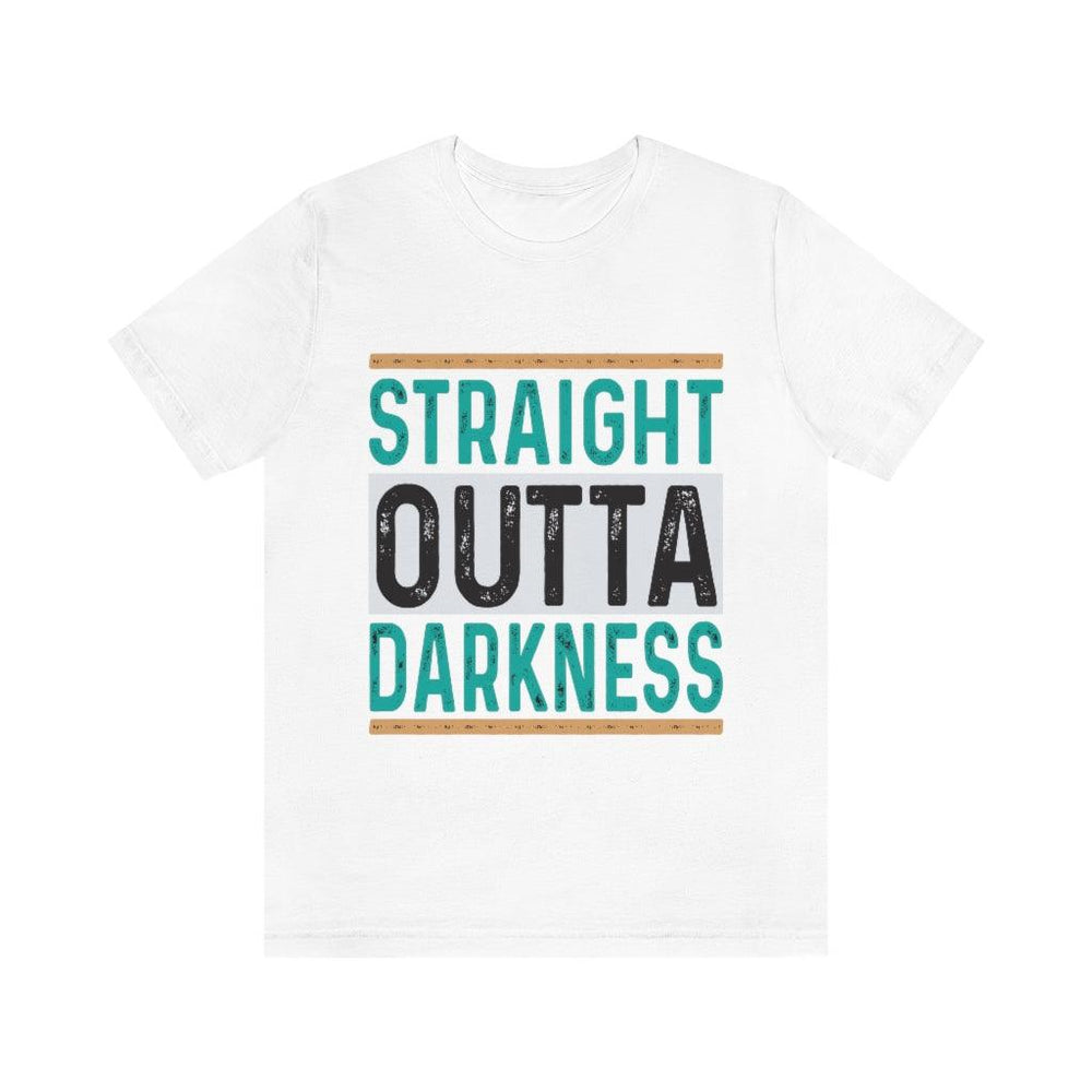 Straight Outta DarknessUnisex Jersey Short Sleeve Tee - EnoughSaid
