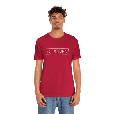 Forgiven Unisex Jersey Short Sleeve Tee - EnoughSaid