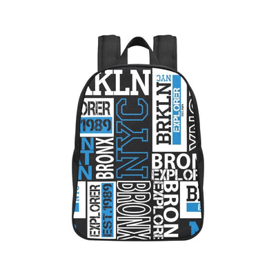 New York Fabric School Backpack (Medium) - EnoughSaid