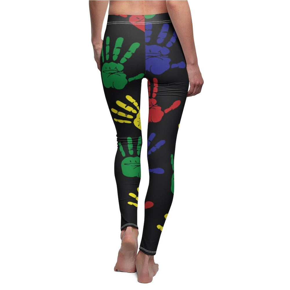 Hands On Women's Cut & Sew Casual Leggings - EnoughSaid