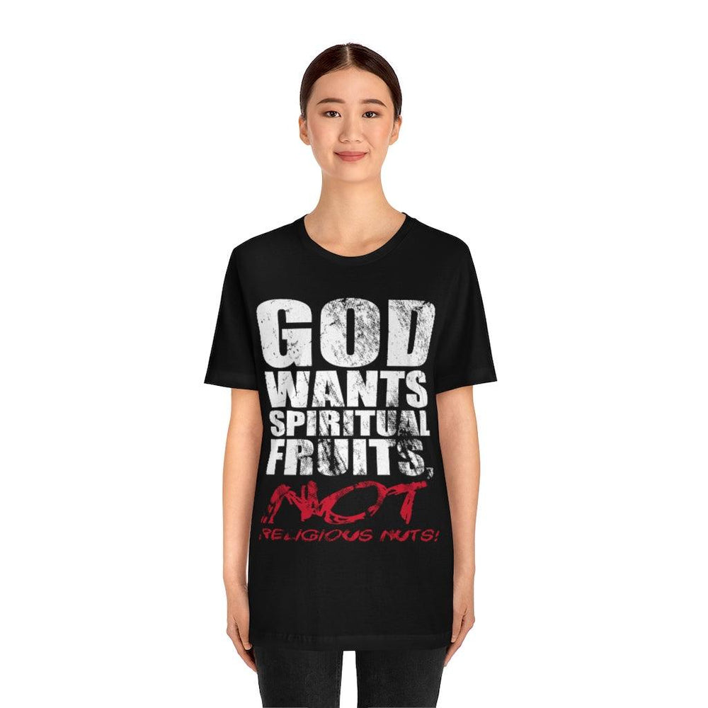 God Wants Spiritual Fruit Unisex Jersey Short Sleeve Tee - EnoughSaid