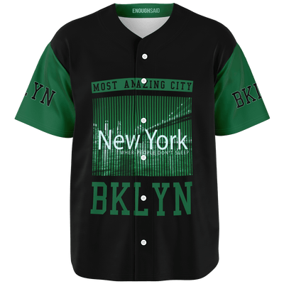 BKLYN NY BASEBALL JERSEY - EnoughSaid