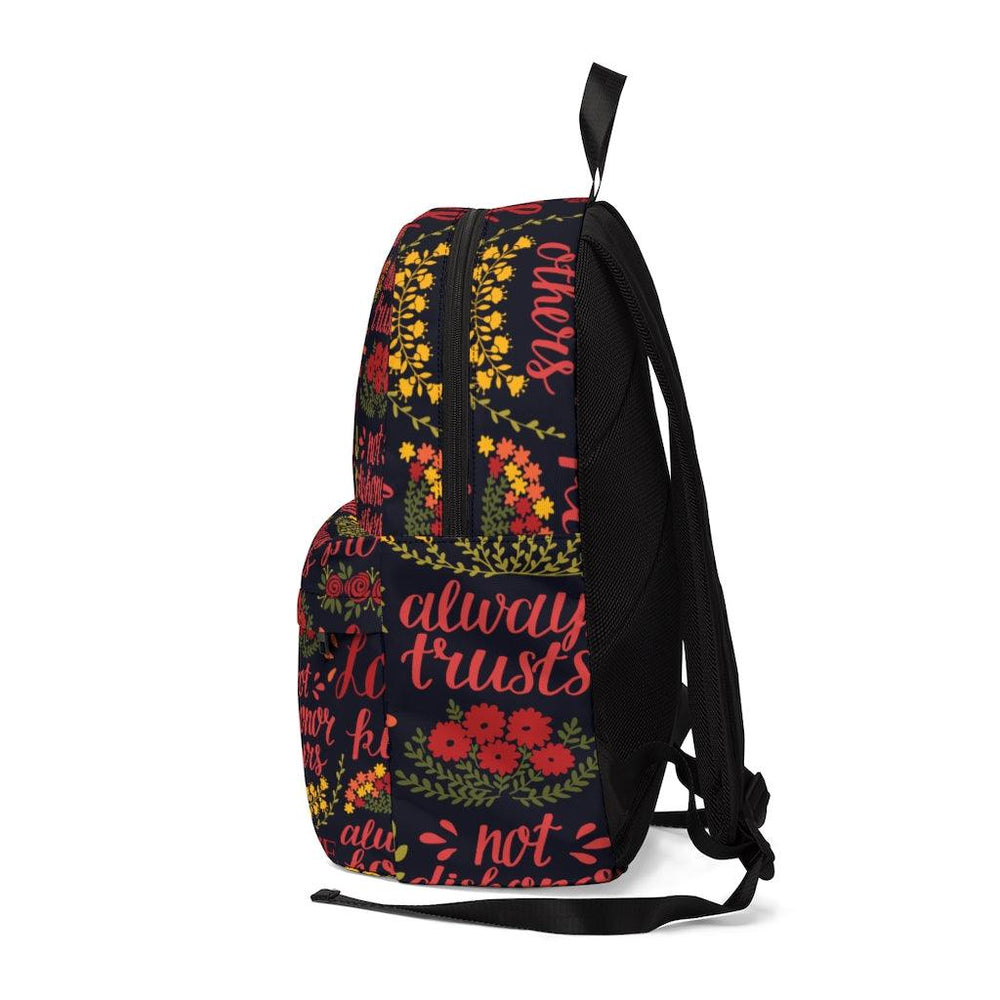 Love Unisex Classic Backpack - EnoughSaid