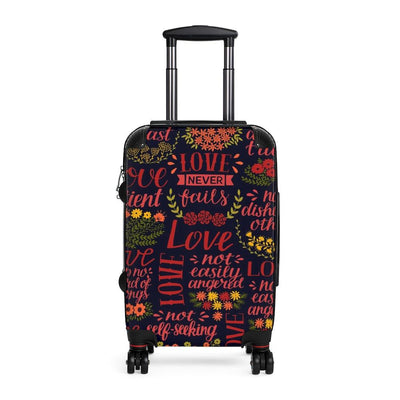 Love Cabin Suitcase - EnoughSaid