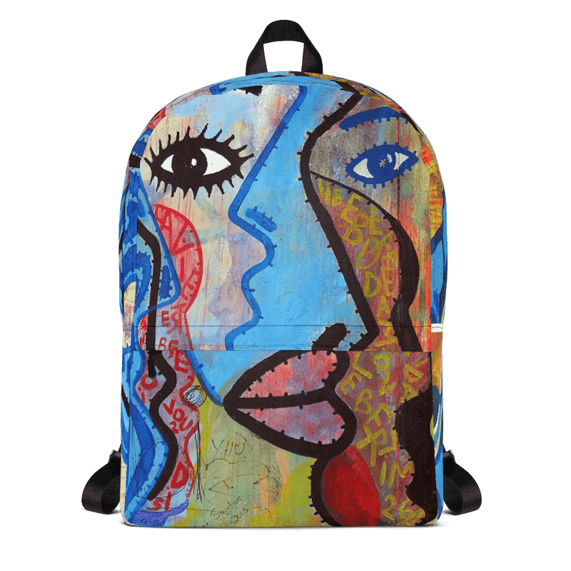 EnoughSaid Graffiti Art Backpack - front