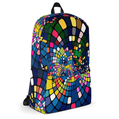 EnoughSaid Psychedelic Design Backpack