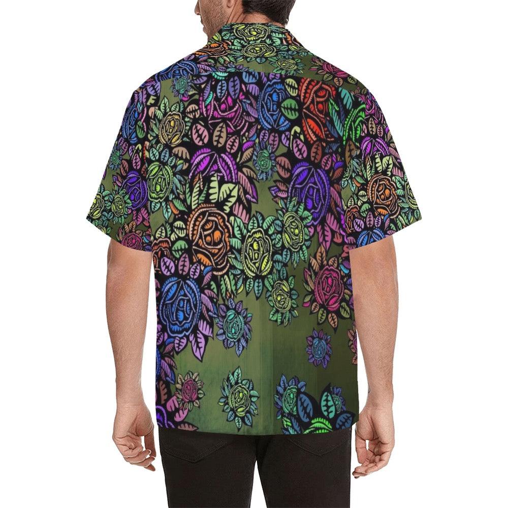 Flower Up Hawaiian Shirt Hawaiian Shirt (Model T58) - EnoughSaid