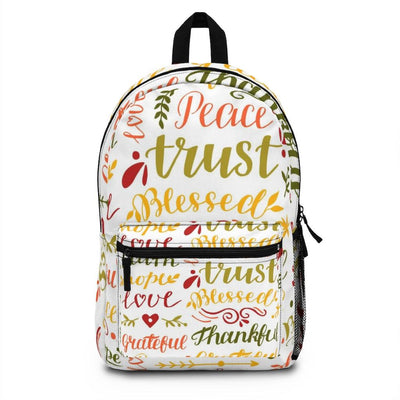Thankful & Grateful Backpack - EnoughSaid